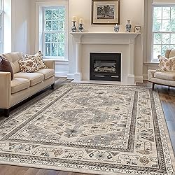 GENIMO 3x5 Area Rugs for Living Room, Machine
