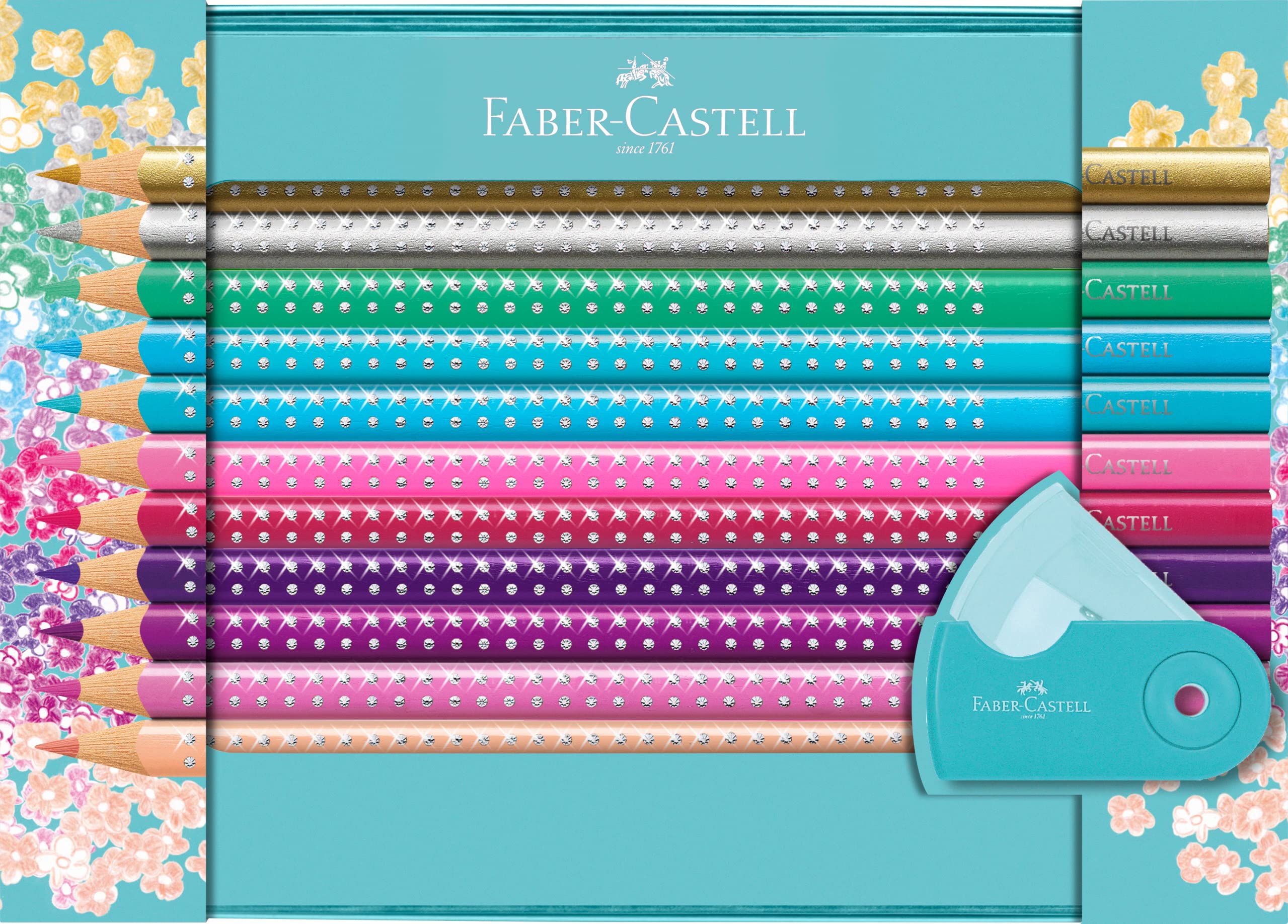 Faber-Castell Sparkle Colour Pencils - Set of 20