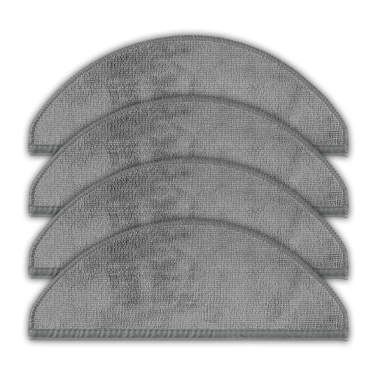 Photo 1 of (4 Pack) Q10 X5/ Q10 X5+ Mop Pads Compatible with Roborock Q10 X5/ Q10 X5+ Robot Vacuum Cleaner, Washable Mop Cloth Accessories Kit, Q10 X5/ Q10 X5+ Mop Pad Refill, Replacement Parts