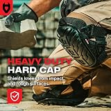 NoCry Professional Knee Pads Work Gel Cushion Heavy Duty Foam Straps Adjustable view 3