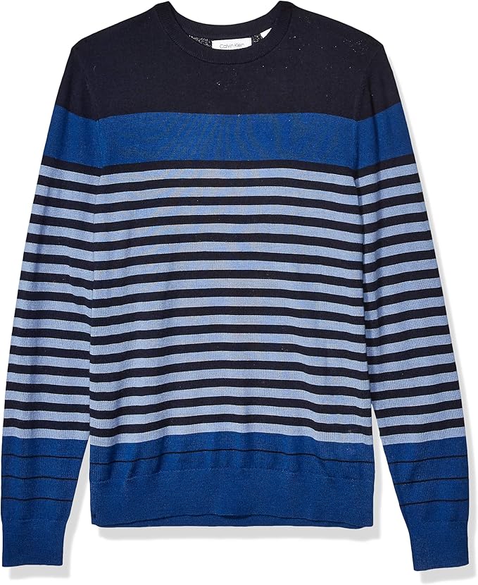 断码 Calvin Klein 卡尔文克莱因 CK 美利奴羊毛 男式圆领毛衣 针织衫 2.2折$19.93 海淘转运到手￥183