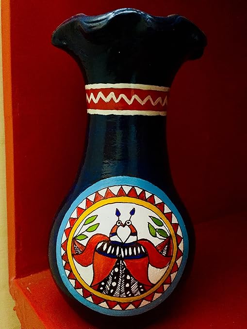 Mittibazaar Handcrafted Home Decor Handmade Flower Vase Hand