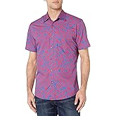 Amazon Essentials Men's Regular-Fit Short-Sleeve Poplin Shirt