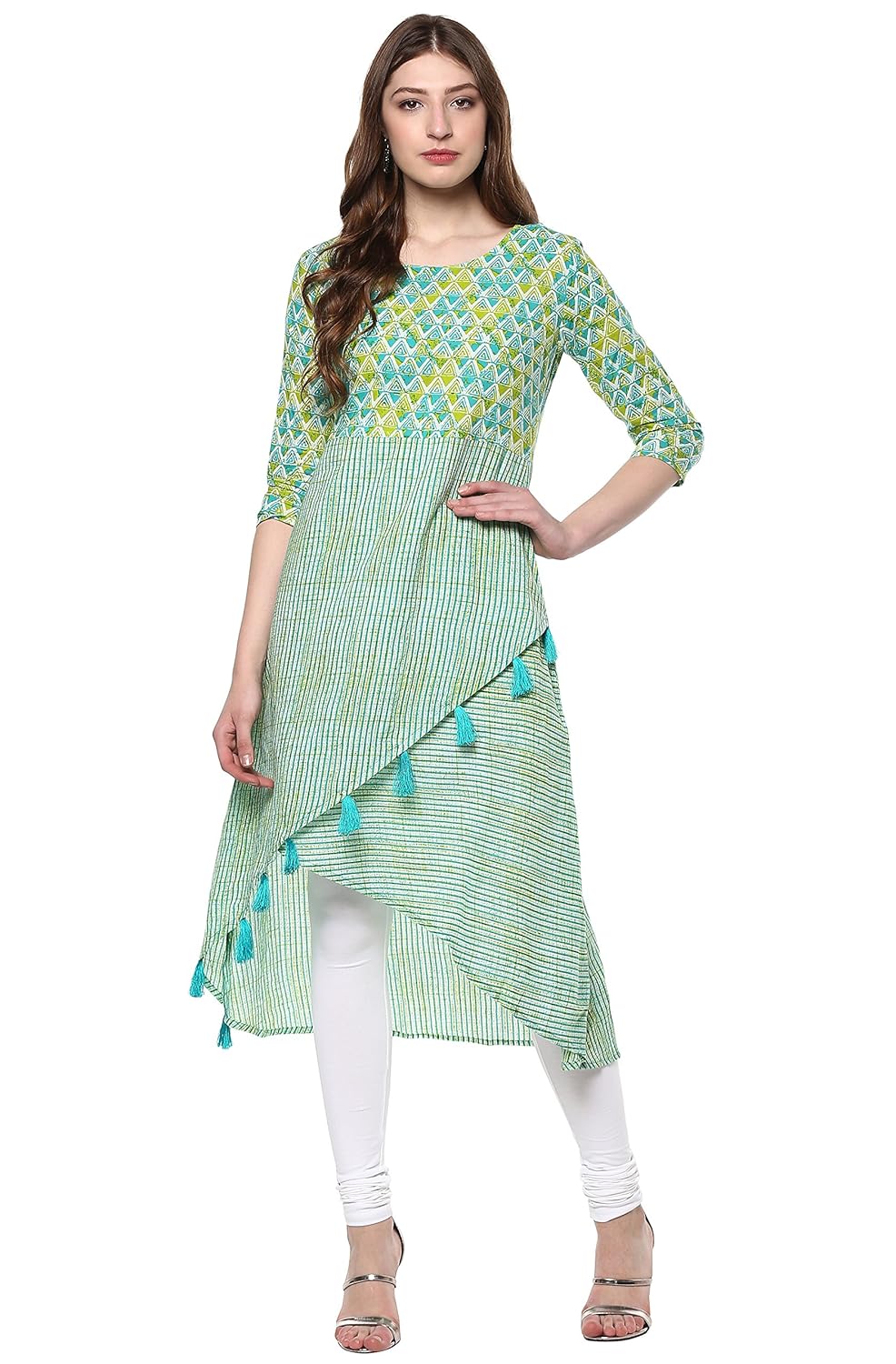 janasya women's cotton kurta