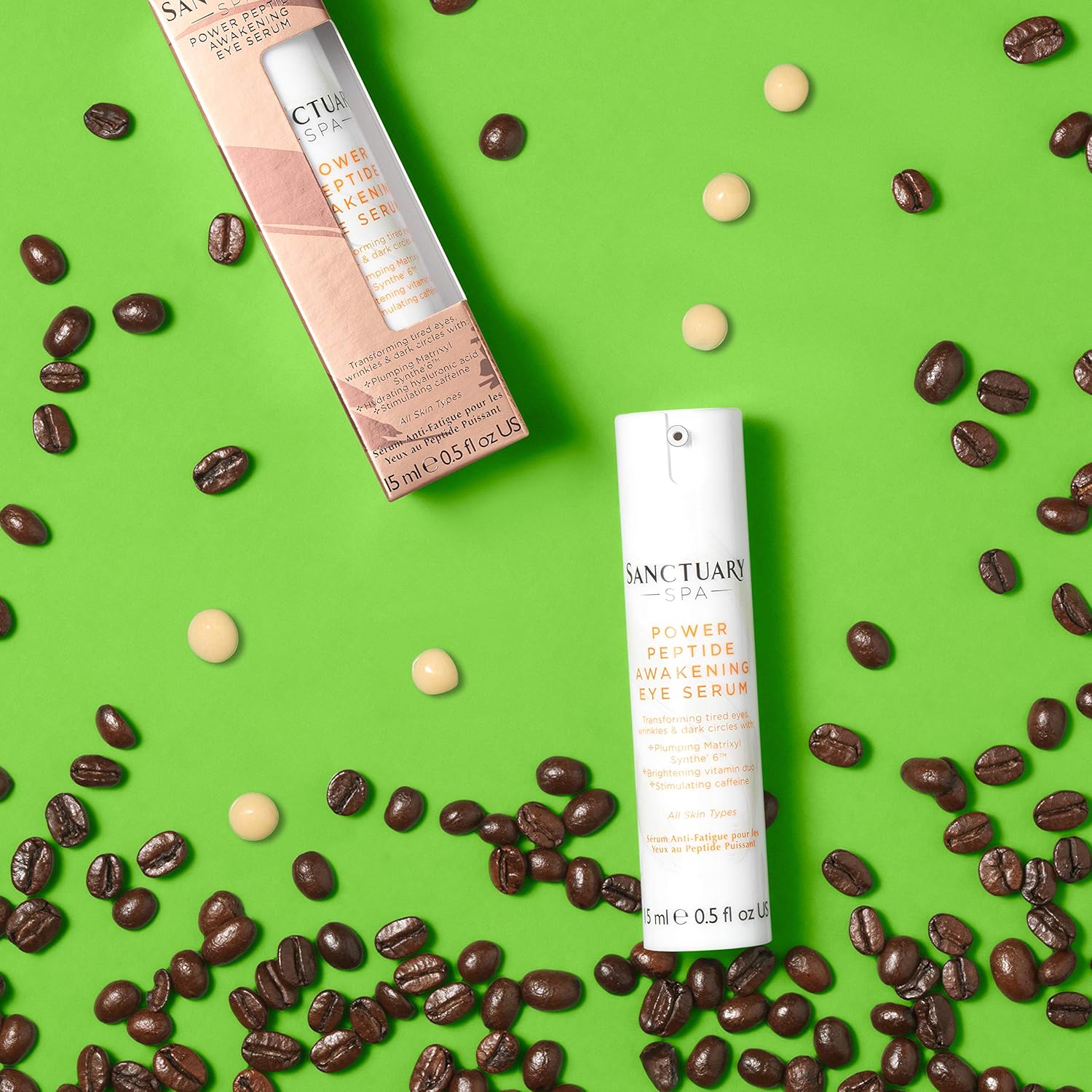 sanctuary spa power peptide awakening eye serum