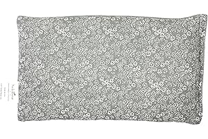 SACKSY THYME SacksyThyme Microwave Heating Pad for Cramps, Back, Neck, Shoulders, Leg Pain - Reusable Heat Pack, Hot Moist Microwavable Therapy Pack - Unscented Flaxseed Hot Compress Made in USA (Size: 12" x 7")