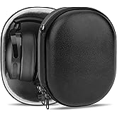 Geekria PRO Rugged Headphones Case Compatible with Skullcandy Crusher EVO/ANC 2, Hesh 3, Riff 2, Hard Shell, Durable, Multi-Layer Protection Travel Carrying Bag (Black)