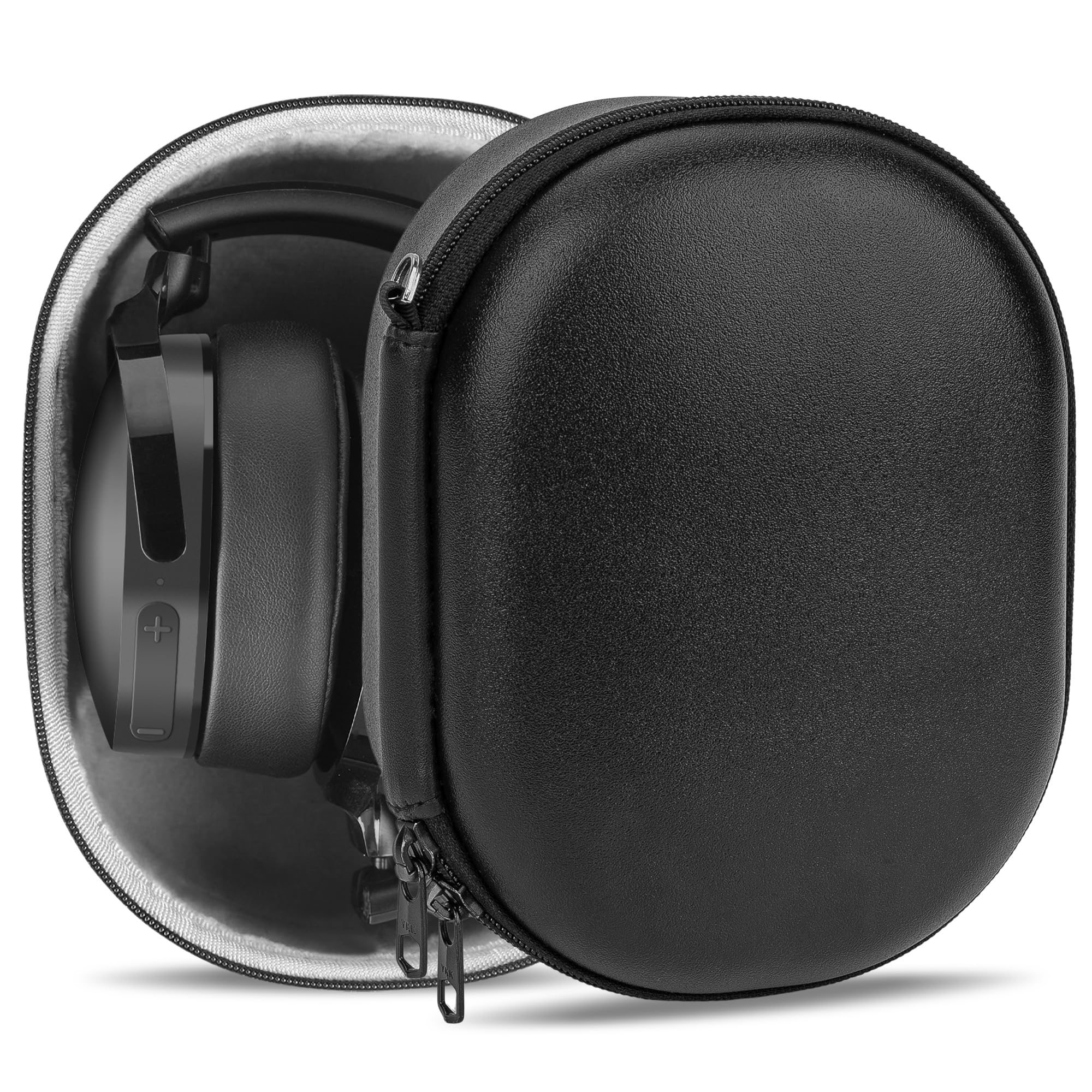 Geekria PRO Rugged Headphones Case Compatible with Skullcandy Crusher EVO/ANC 2, Hesh 3, Riff 2, Hard Shell, Durable, Multi-Layer Protection Travel Carrying Bag (Black)