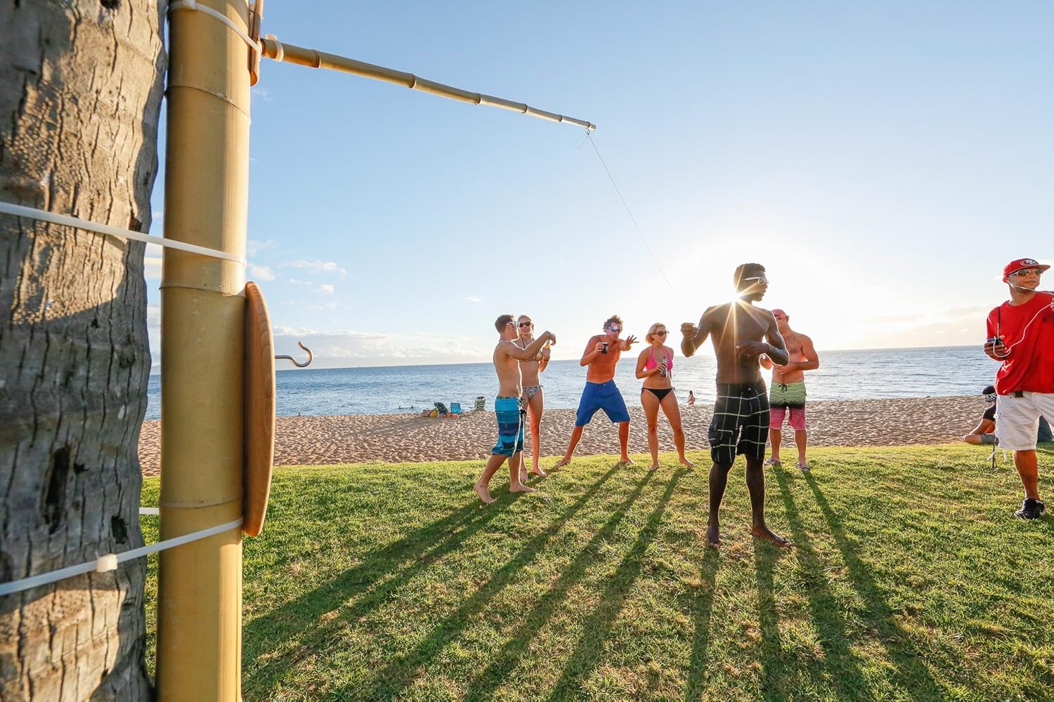 Tiki Toss Hook and Ring Game Sports & Outdoors Toss Games kmotors.co.th