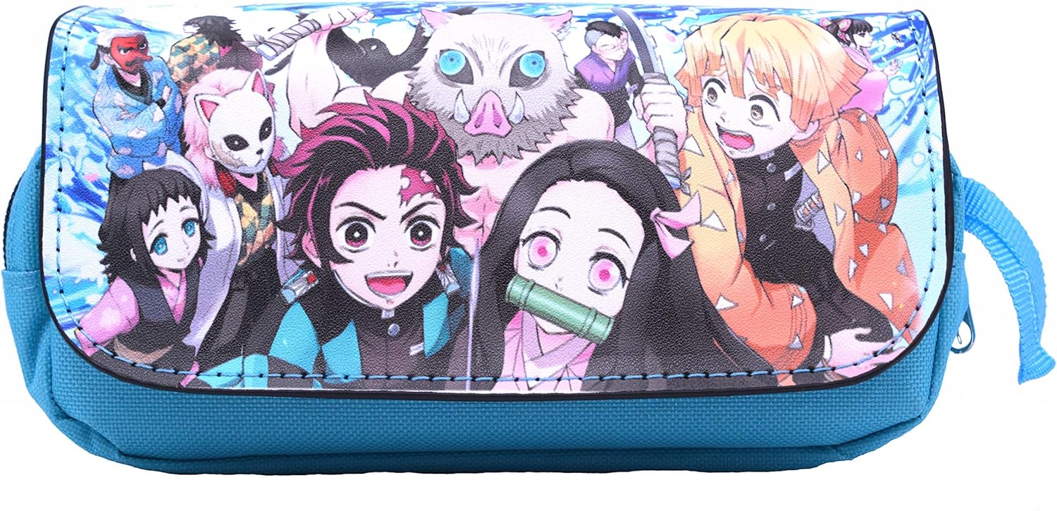 A Demon Slayer Kimetsu no Yaiba pencil case Amazon.co.uk Toys & Games