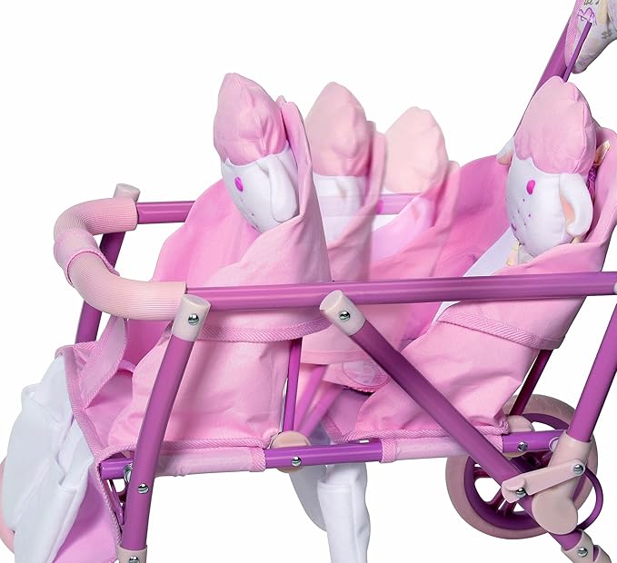 baby annabell double buggy