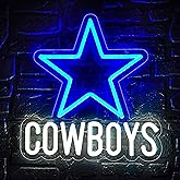 Football Neon Sign for Wall Decor Football Neon Light for Man Cave Birthday Gifts for Men With Dimmable Rugby Team Sign for Bar Dorm Party Game Room Decoration Size 12.2 * 12.8In(ZYLD055)