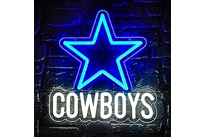 BRINEON Football Neon Sign for Wall Decor Football Neon Light for Man Cave Birthday Gifts for Men With Rugby Team Sign for Bar Dorm Party Game Room Decoration Size 12.2 * 12.8In(ZYLD055)