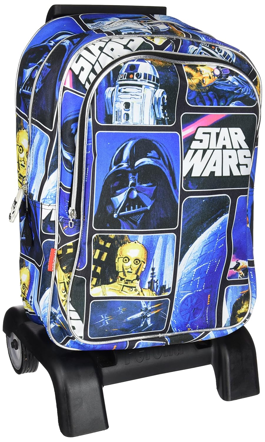 Montichelvo Mochila con carro multicolor