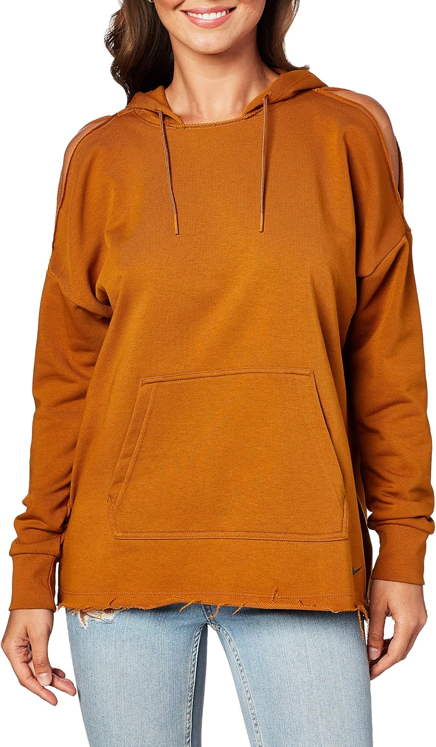 womens yellow nike hoodie