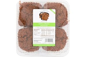 ZEN BAKERY Apple Bran Muffins 4 PK, 19 OZ