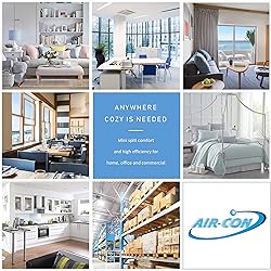 3 Zone Mini Split - 9000 + 9000 + 12000 - Ductless