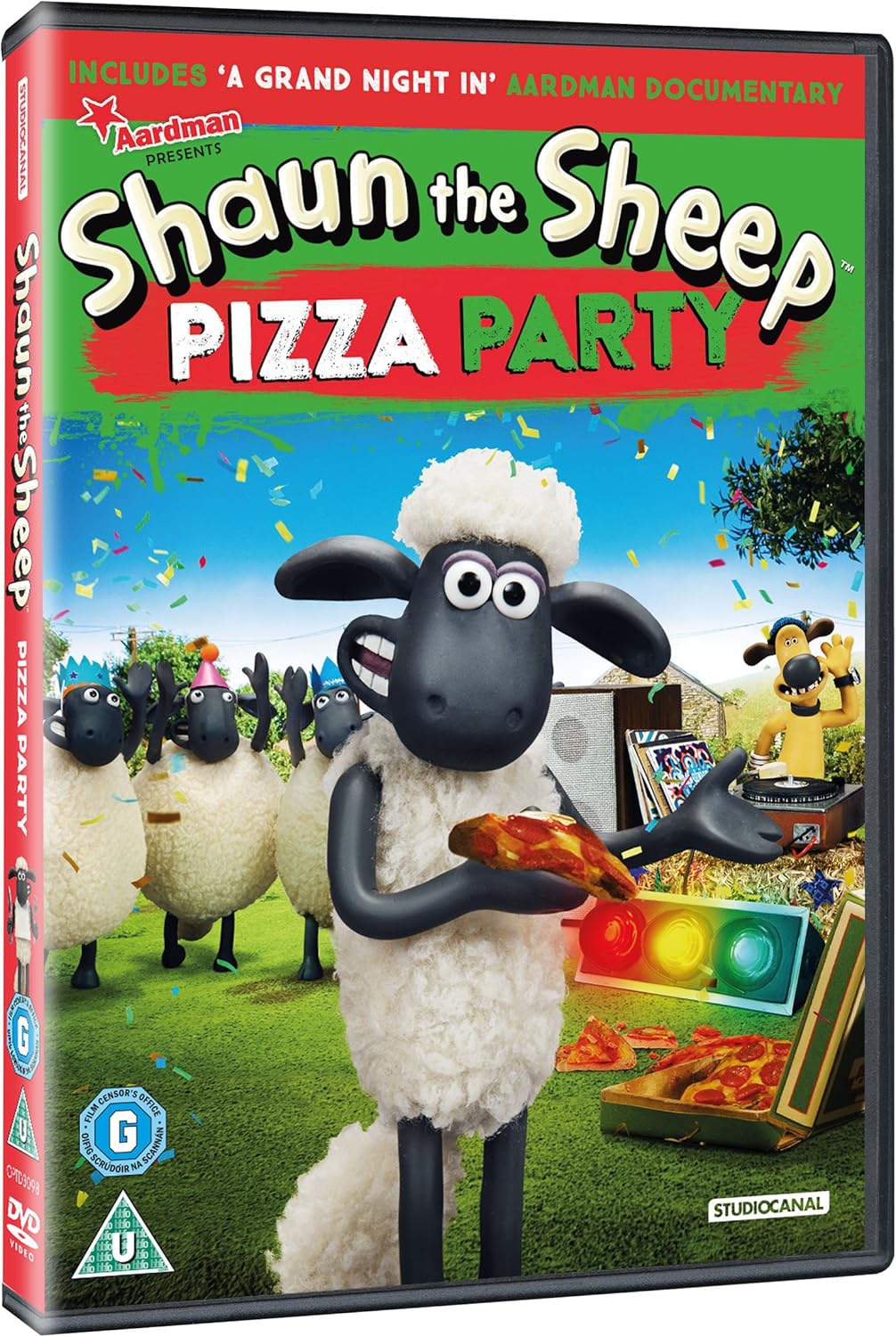 Shaun The Sheep Pizza Party Dvd Amazon Co Uk Dvd Blu Ray
