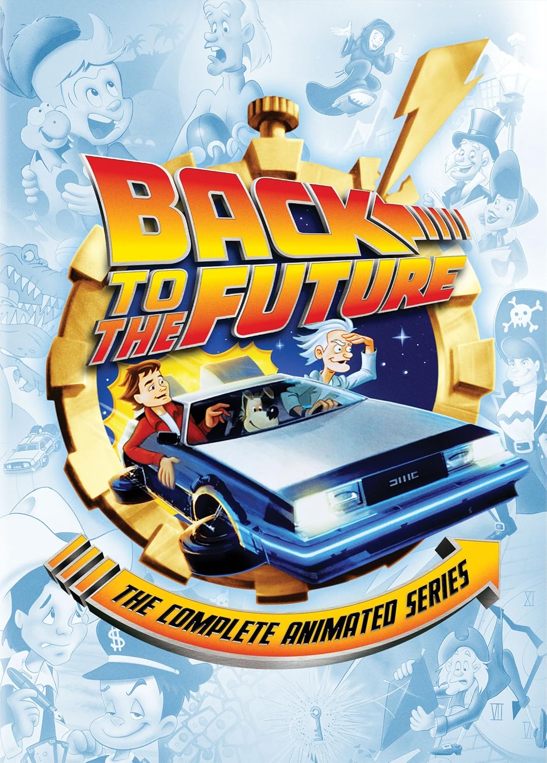 Back To The Future The Complete Animated Series Dvd Region 1 Ntsc Amazon Co Uk Christopher Lloyd Bill Nye Dan Castellaneta Mary Steenburgen Joshua Keaton David Kaufman Cathy Cavadini Thomas F Wilson Christopher Lloyd