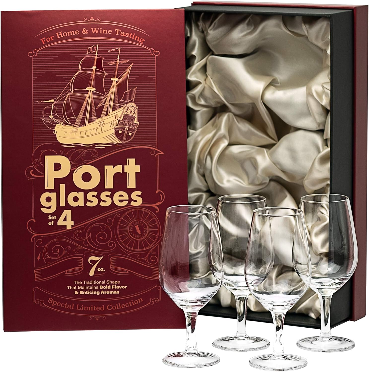 Port and Dessert Wine, Sherry, Cordial, Aperitif Tasting Glasses Set