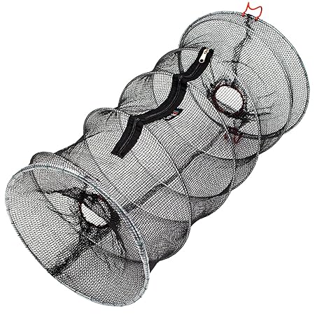 ARAPAIMA FISHING EQUIPMENT Runde Köder Fischreuse Aalreuse Krebsreuse praktisch zusammenfaltbar