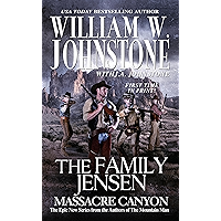 Massacre Canyon (Family Jensen Book 5) book cover Massacre Canyon (Family Jensen Book 5) book cover