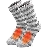 Busy Socks Winter Warm Thermal Socks for Men Women Extra Thick Insulated Heated Crew Boot Socks for Extreme Cold Weather