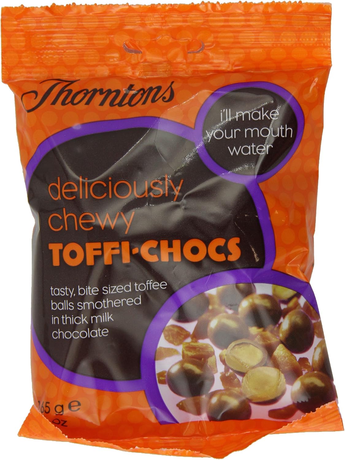 Thorntons Deliciously Chewy Toffichocs 165 g (Pack of 16) Amazon.co.uk Grocery