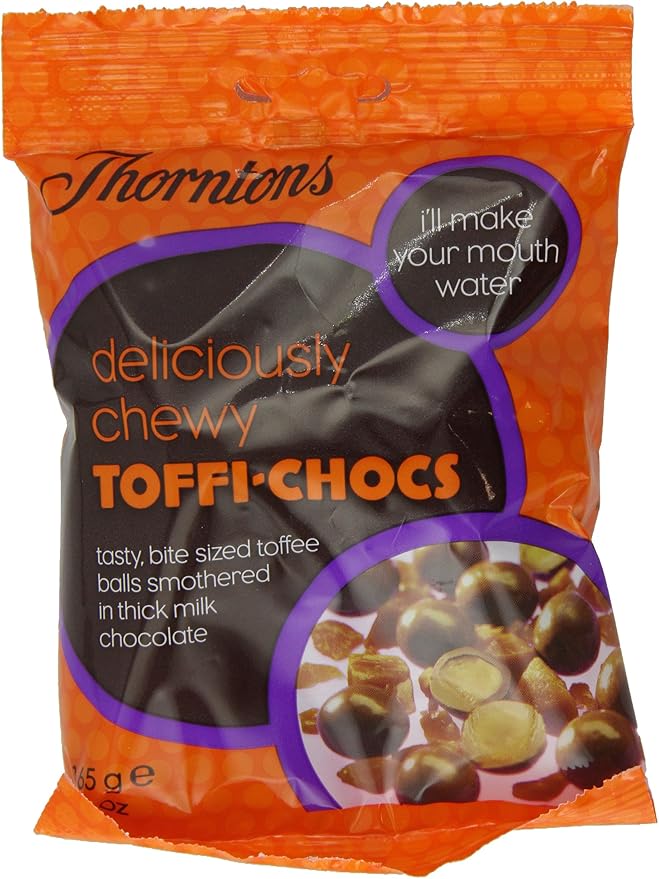 Thorntons Deliciously Chewy Toffichocs 165 g (Pack of 16) Amazon.co.uk Grocery