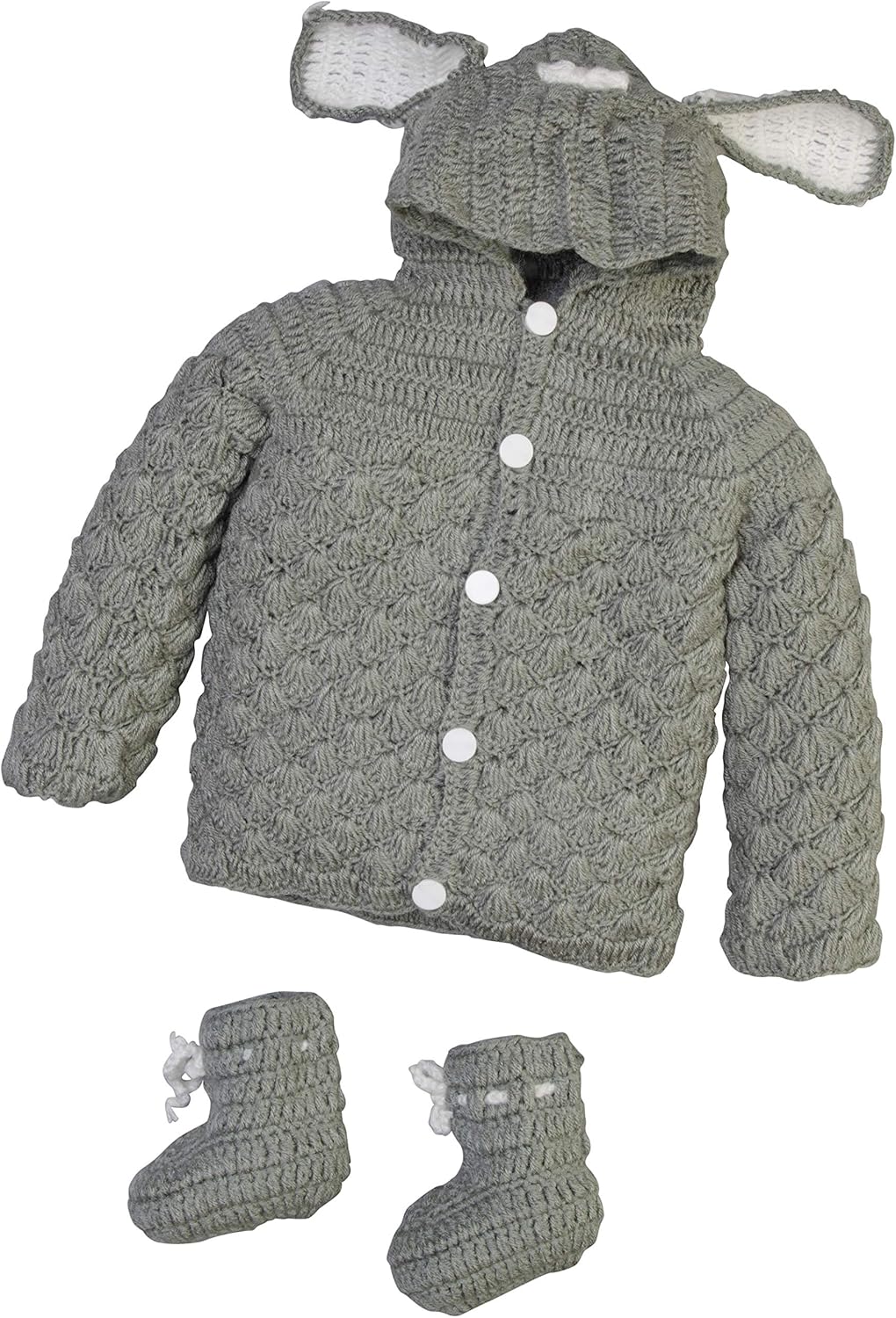 baby cardigan with ears