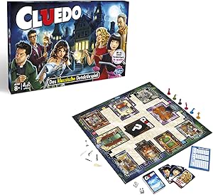 Amazon.com: Hasbro Gaming – Family Game Cluedo (Hasbro 38712) German  Version Multicoloured : Toys & Games
