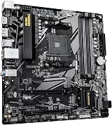 Gigabyte B550M DS3H R2 Motherboard AMD Ryzen 5000 5+3 VRM 4733MHz DDR4 view 3