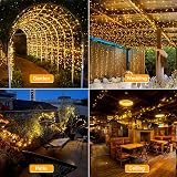 Ollny Christmas Tree Lights Outdoor 80m 800 LED Warm White IP44 Remote view 6