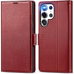 TUCCH Case Compatible with Galaxy S25 Ultra, Wallet