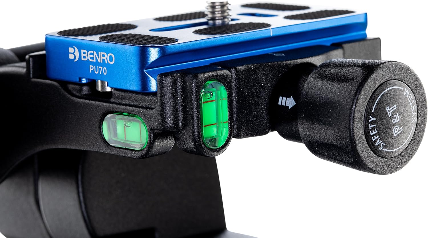 Benro 3-Way Geared Head (GD3WH), Black : Camera & Photo