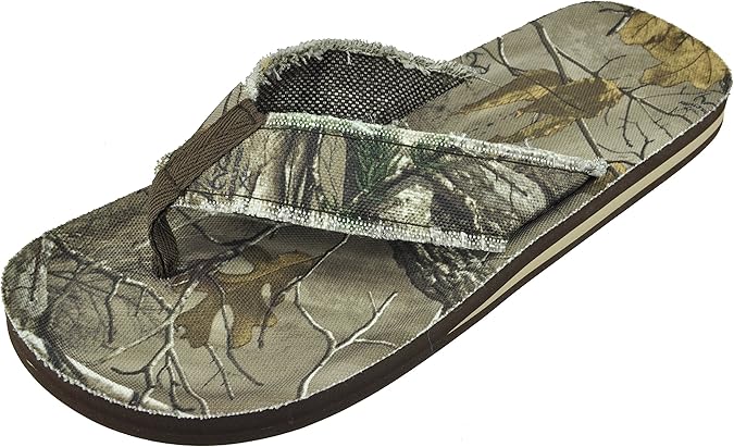 men's realtree flip flops
