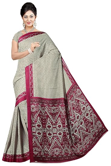 Winza Designer Womens Art Silk Saree With Blouse (ART-04)
