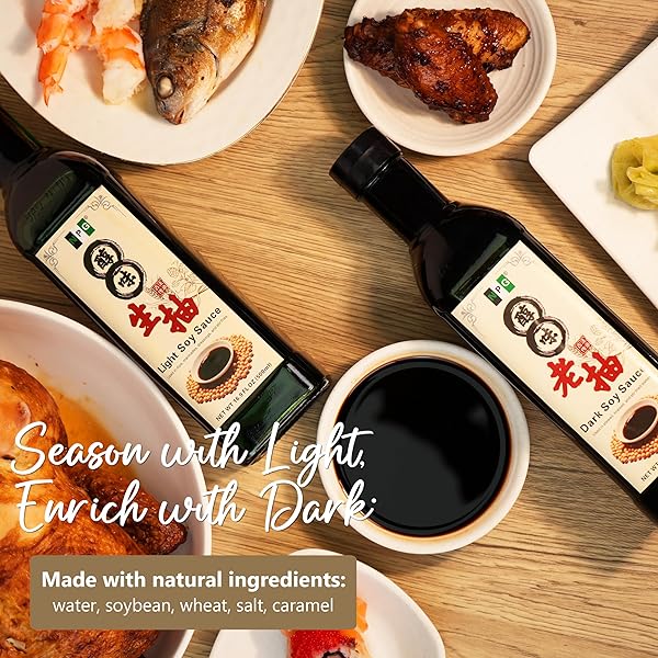 NPG PREMIUM LIGHT SOY SAUCE 16.9 FL OZ, TAMARI LITE DIPPING SAUCE FOR SUSHI, SASHIMI, FISH, DUMPLINGS, NOODLES, MEAT MARINADES