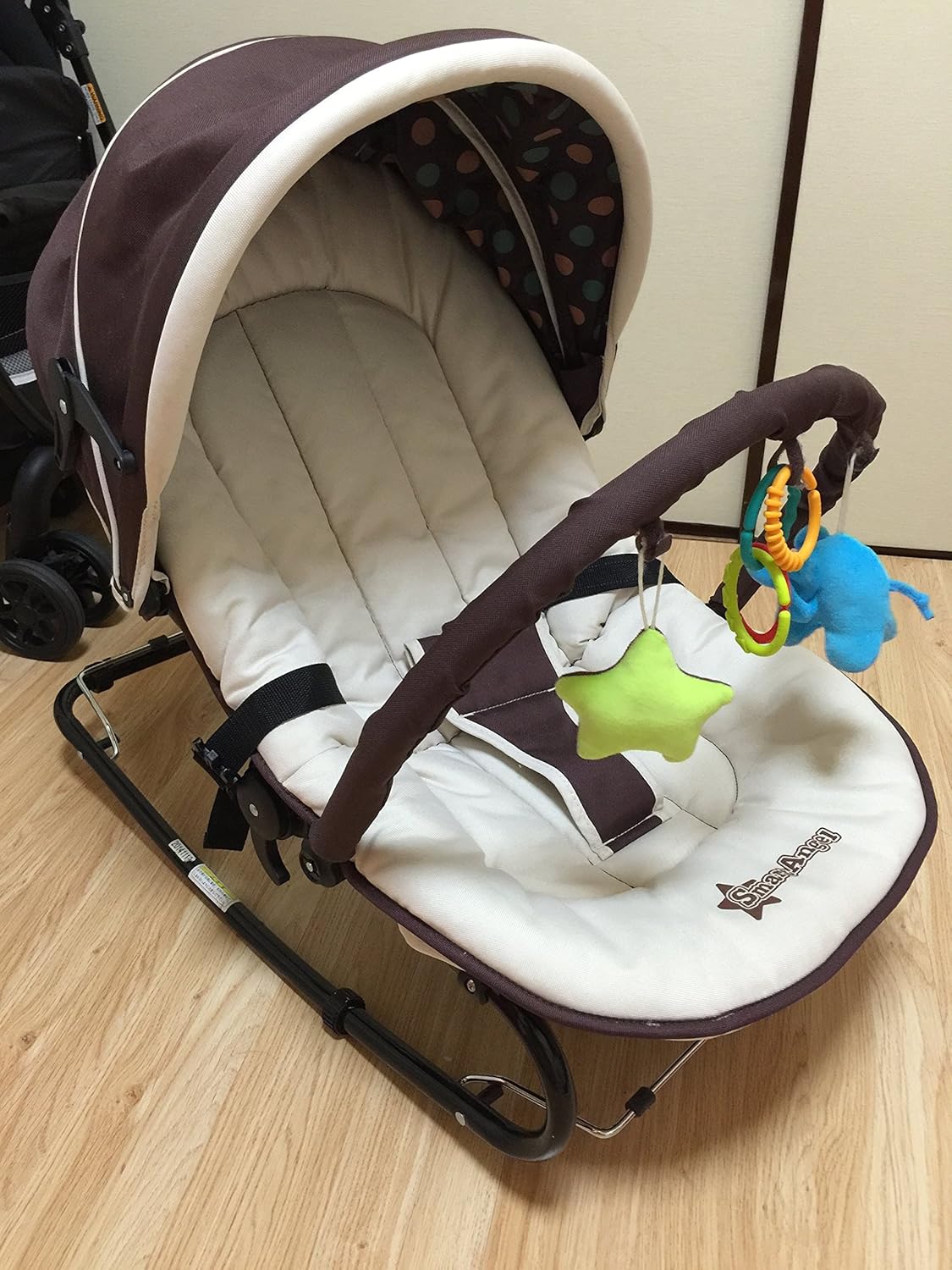 Smartangel どり むバウンサー プラス ベビーチェア ベビー マタニティ 通販 Amazon