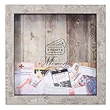 Lawrence Frames 10x10 Weathered Birch Shadow Box