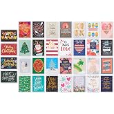 American Greetings 32-Count Deluxe Holiday Card Assortment for All Occasions