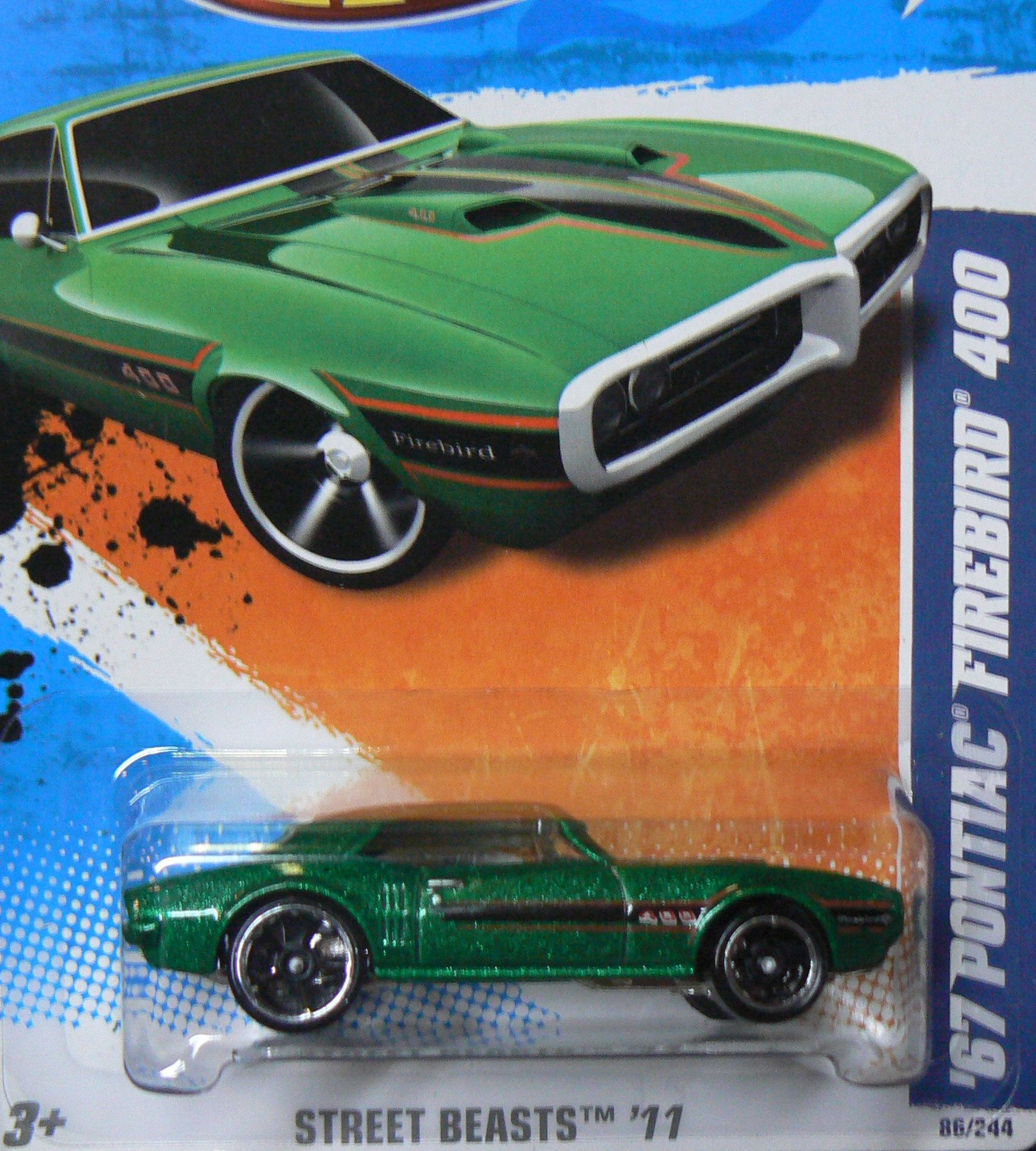 hot wheels 67 pontiac firebird 400