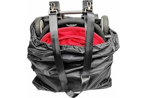LLUFO Stroller Bag for Airplane Stroller Travel Bag with Shoulder Strap Applicable to BBZ yoya Stroller,Baby Yoya,Gate Check Bag for Storage Organizer