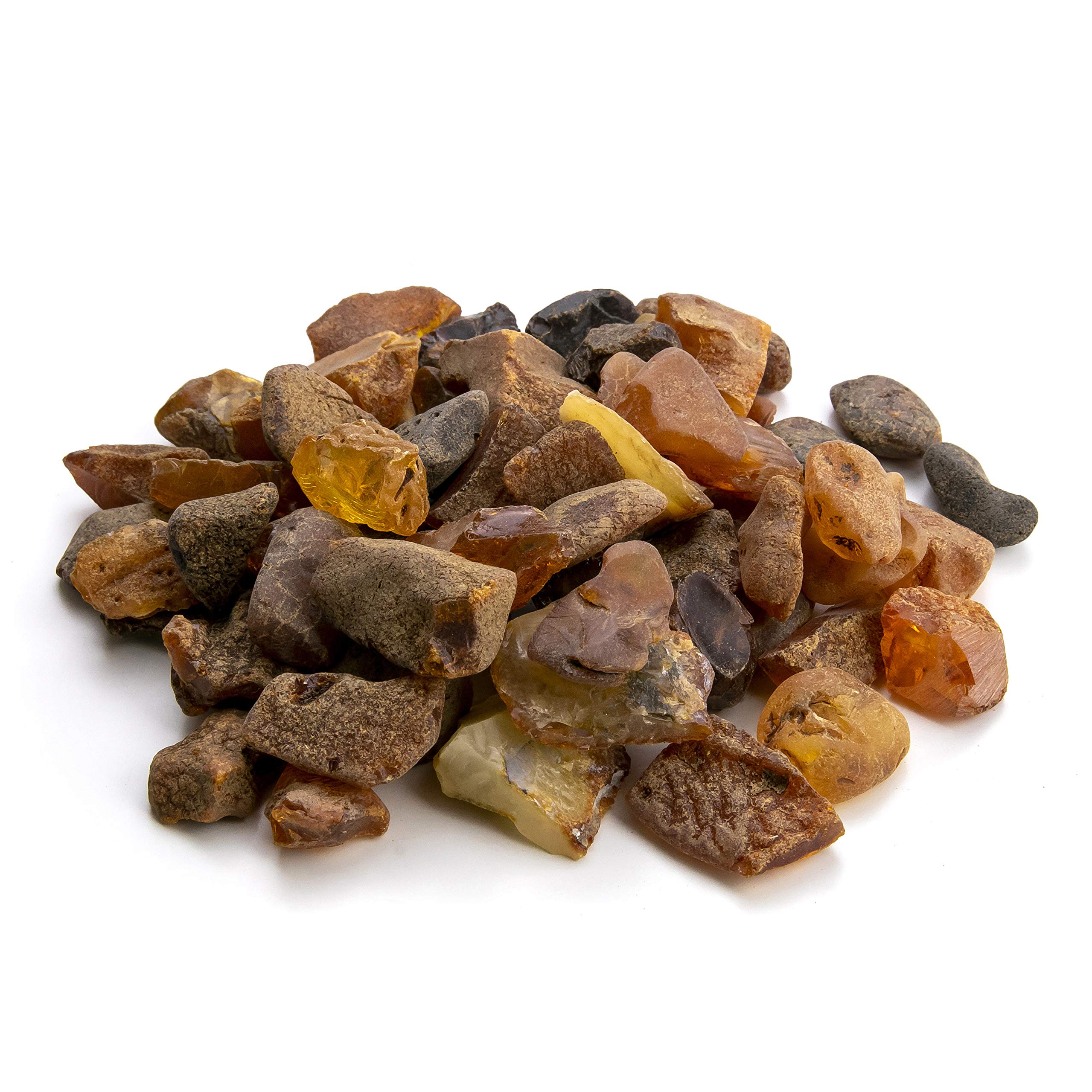 Raw Amber Stones – Natural Baltic Resin Unpolished Loose Stone Crystal Ambar Piedra for Crafting Jewelry Making and Beads Polishing Mix Color - Amber Culture