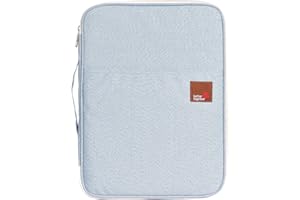 Lanola A4 Document Bags Portfolio Waterproof Business File Holder Travel Gear Organizer Electronics ccessories Bag