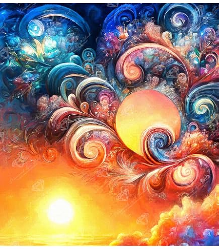 Amazon.com: DIAMOND ART CLUB Apex of Fate Diamond Painting Kit for