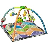 infantino great leaps infant gym & ball roller coaster