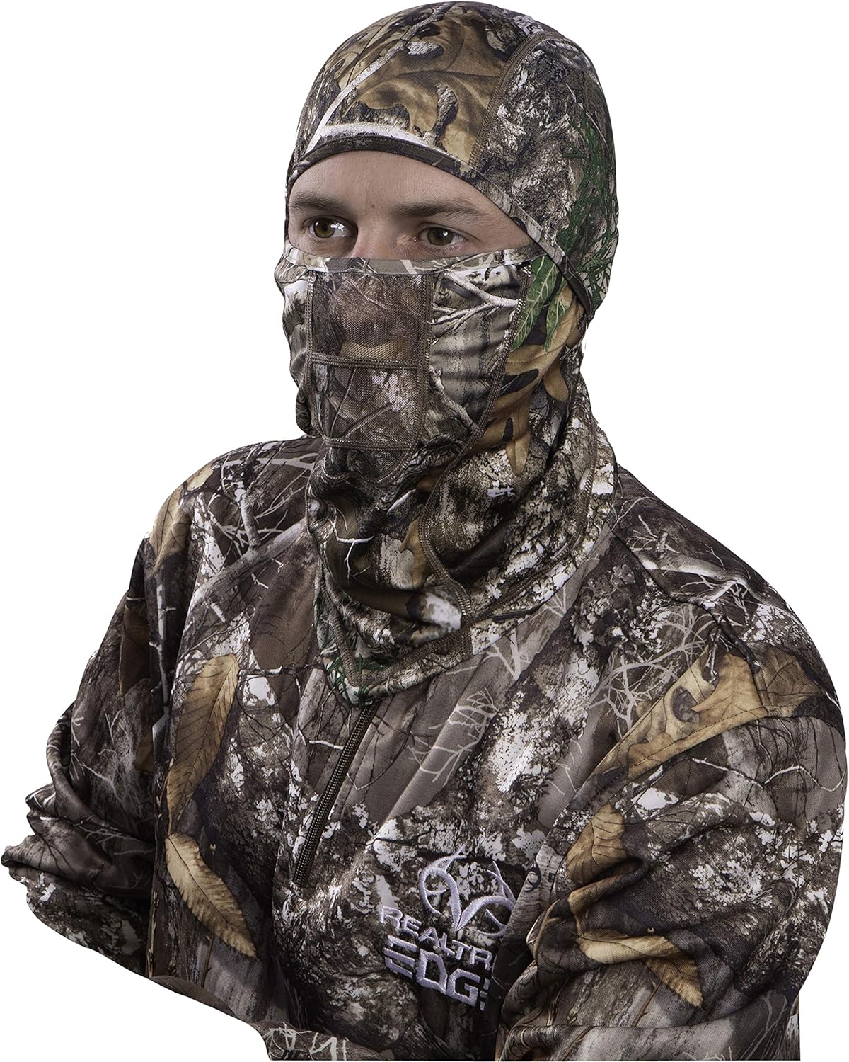 Allen Company Balaclava Face Mask with Mesh - Realtree Edge, Camo: Clothing