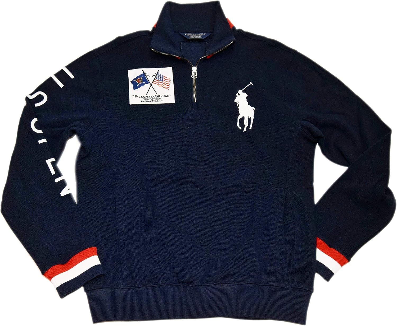 us open polo sweater