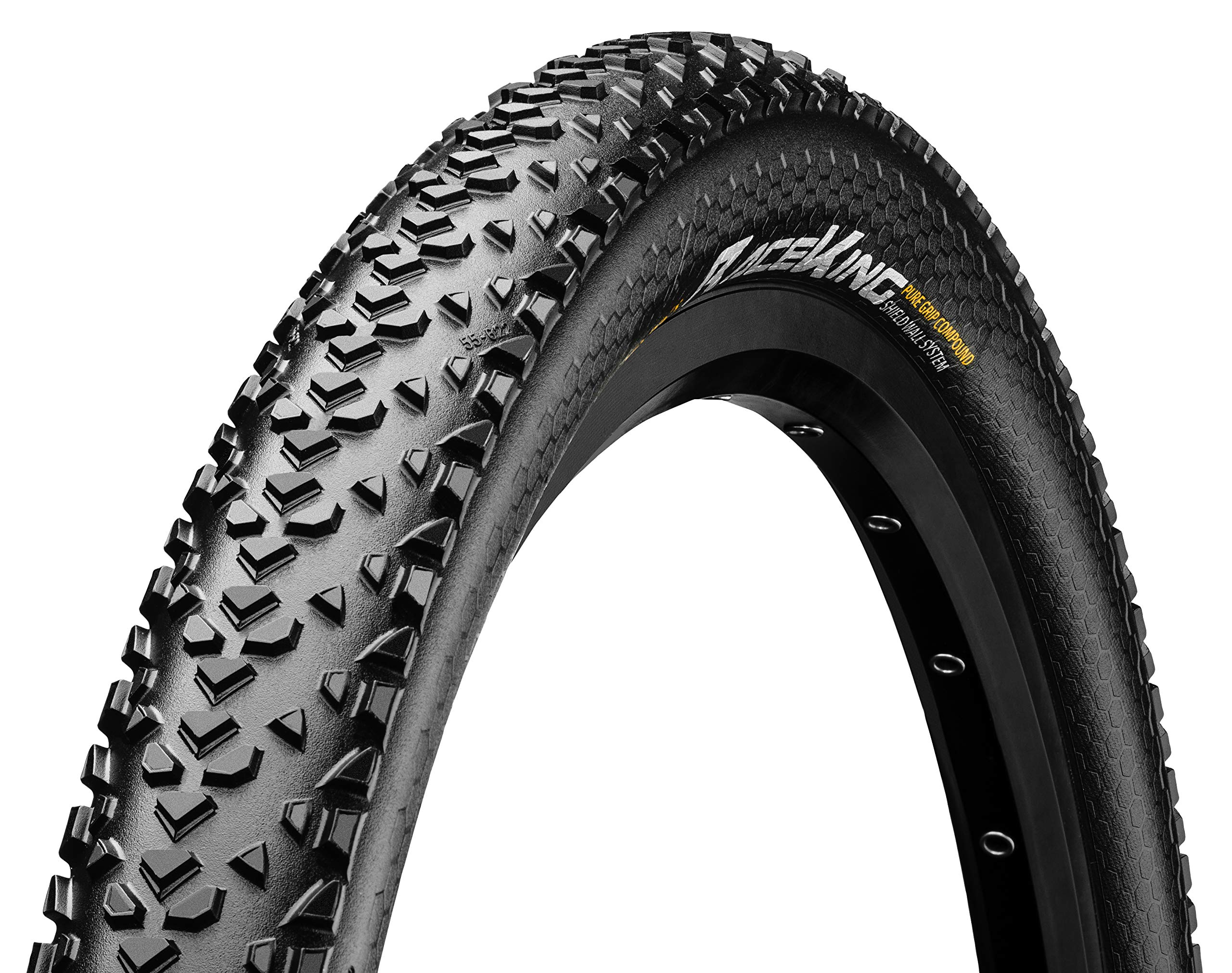 Photo 1 of Continental Race King ShieldWall Mountain Bike Tire - 29 x 2.2 Folding MTB Tire Black